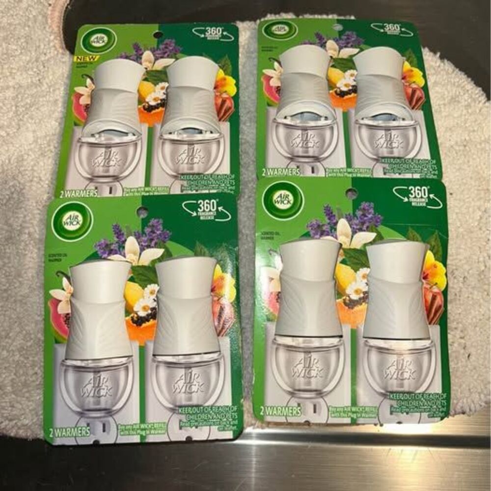 Air wick 2 pack (x4) plug in warmer